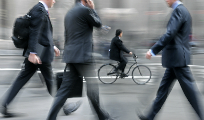 cycling to work